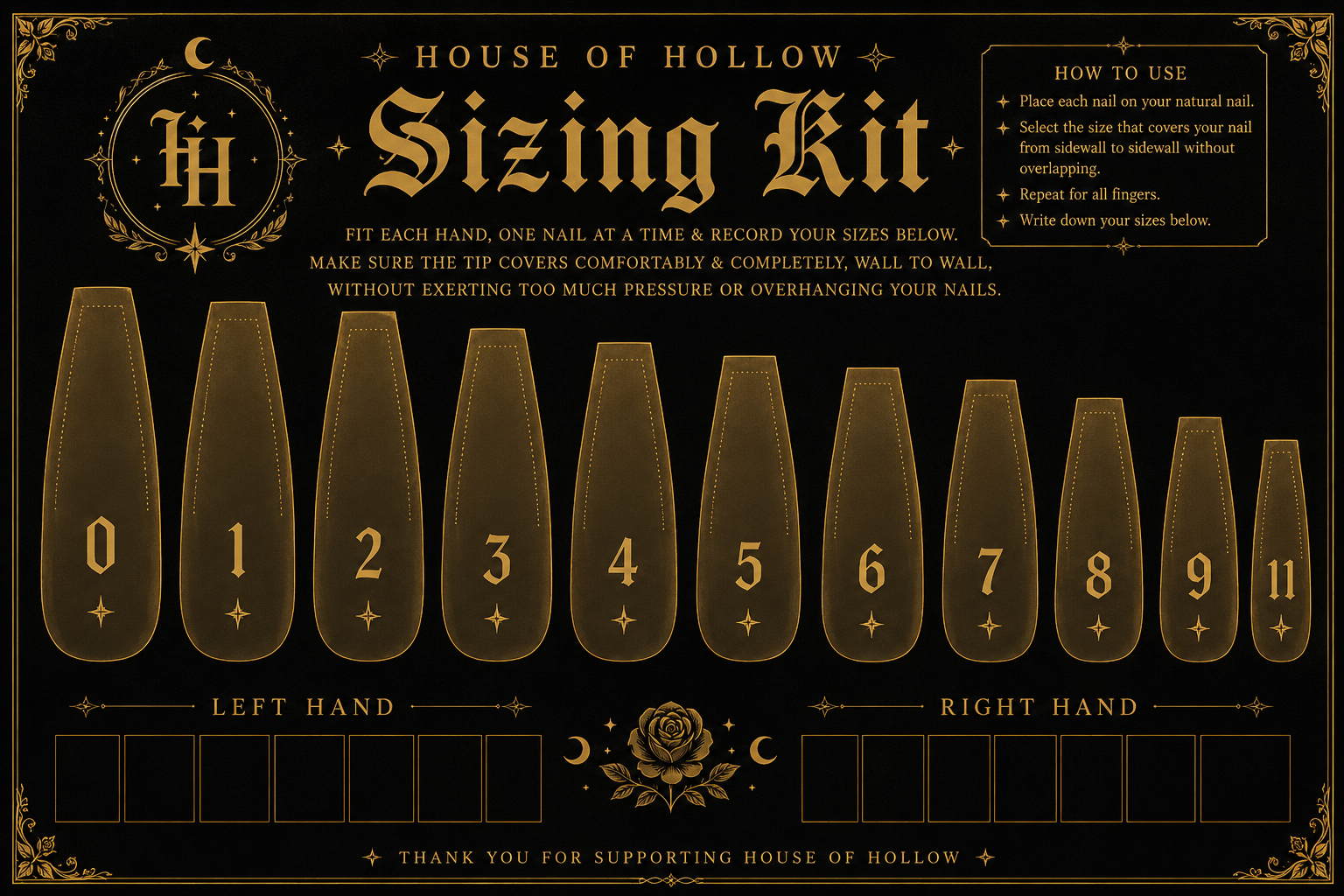 Sizing Kit